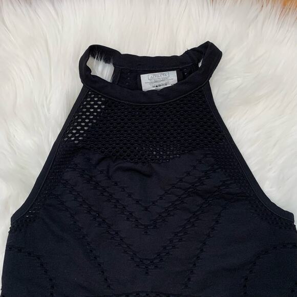 Athleta black diamond mesh trophy tank - Picture 2 of 8